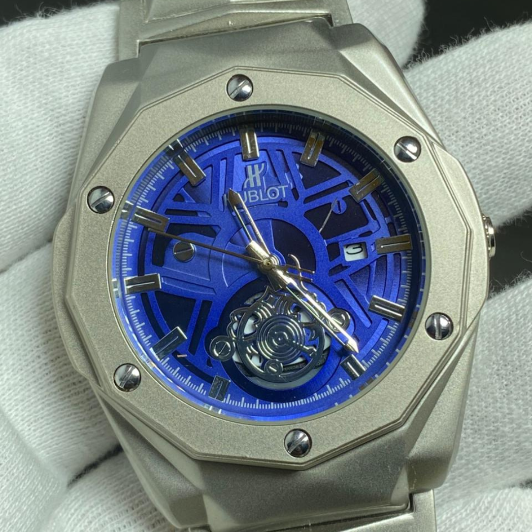 Luxury Fusion Style Watch for Men – Premium Designer Inspired Stainless Steel Timepiece