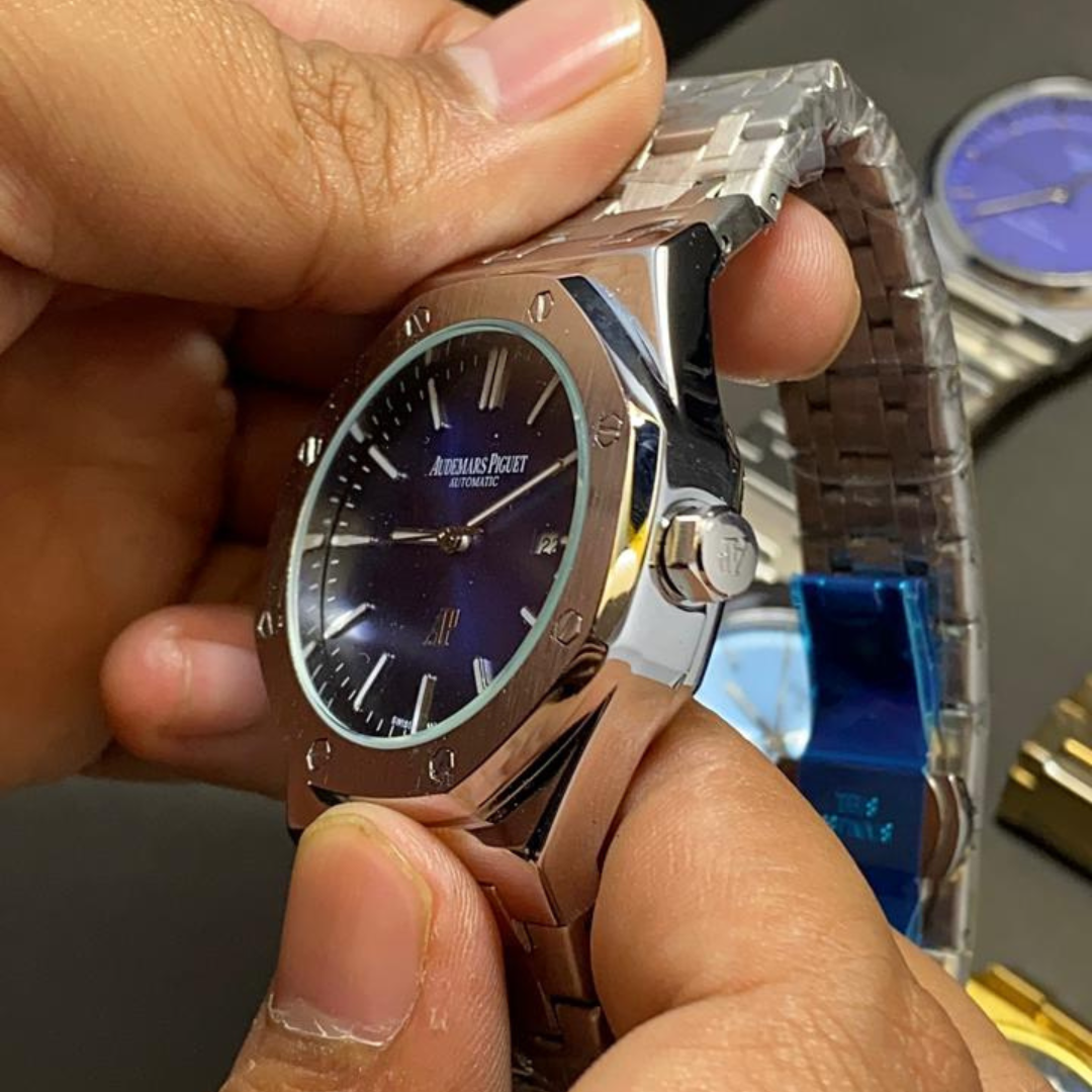 Diamond Cut Luxury Style Watch for Men – AP Inspired Premium Design Pakistan