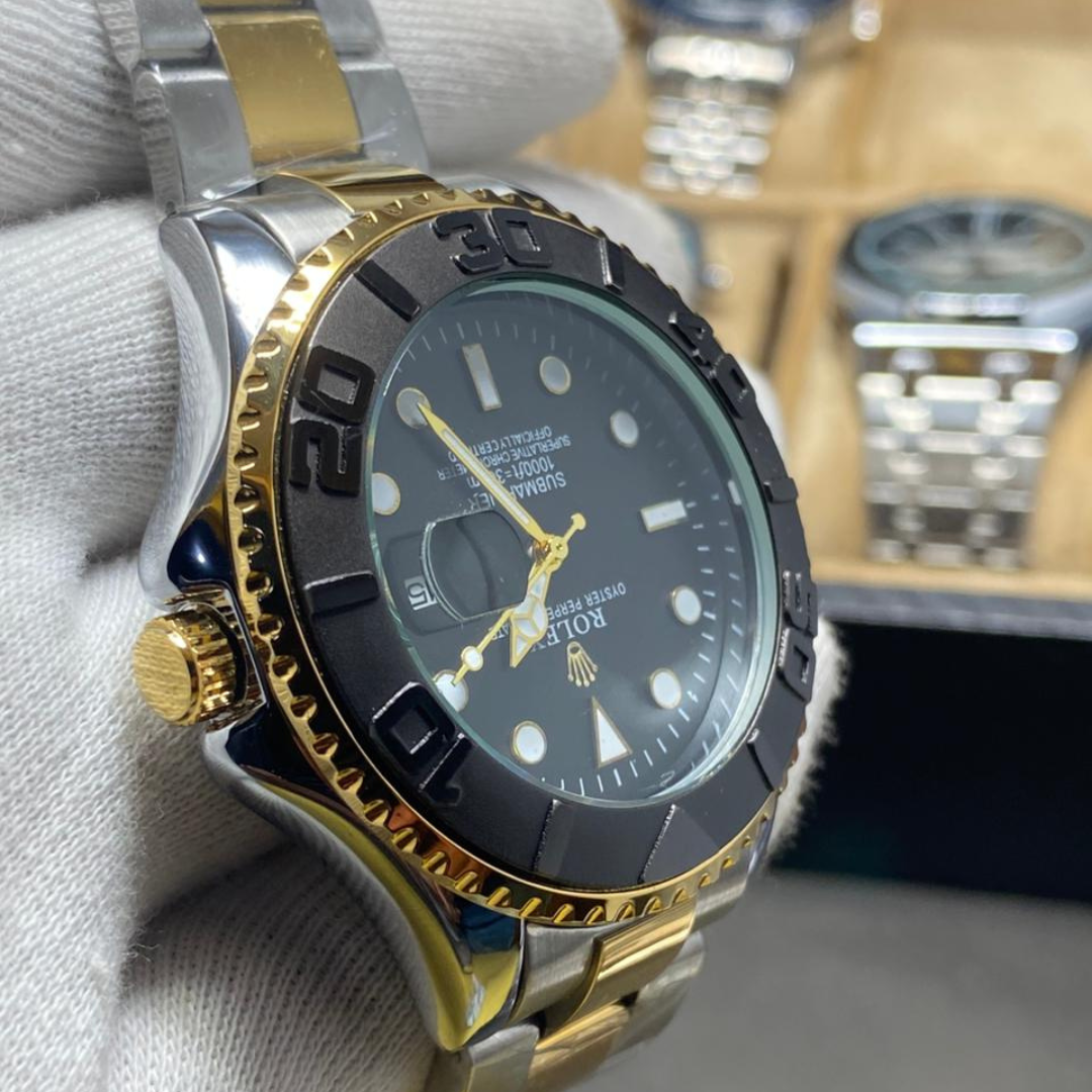 Classic Luxury Date Watch for Men – Premium Stainless Steel Elegant Timepiece