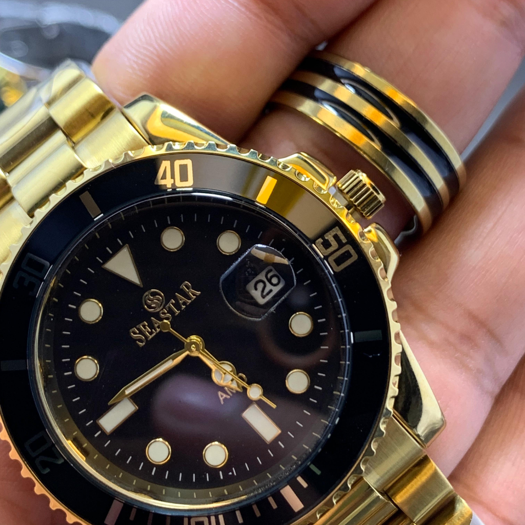 Premium Style Moving Dial Watch for Men – Glow in Dark Luxury Watch Pakistan