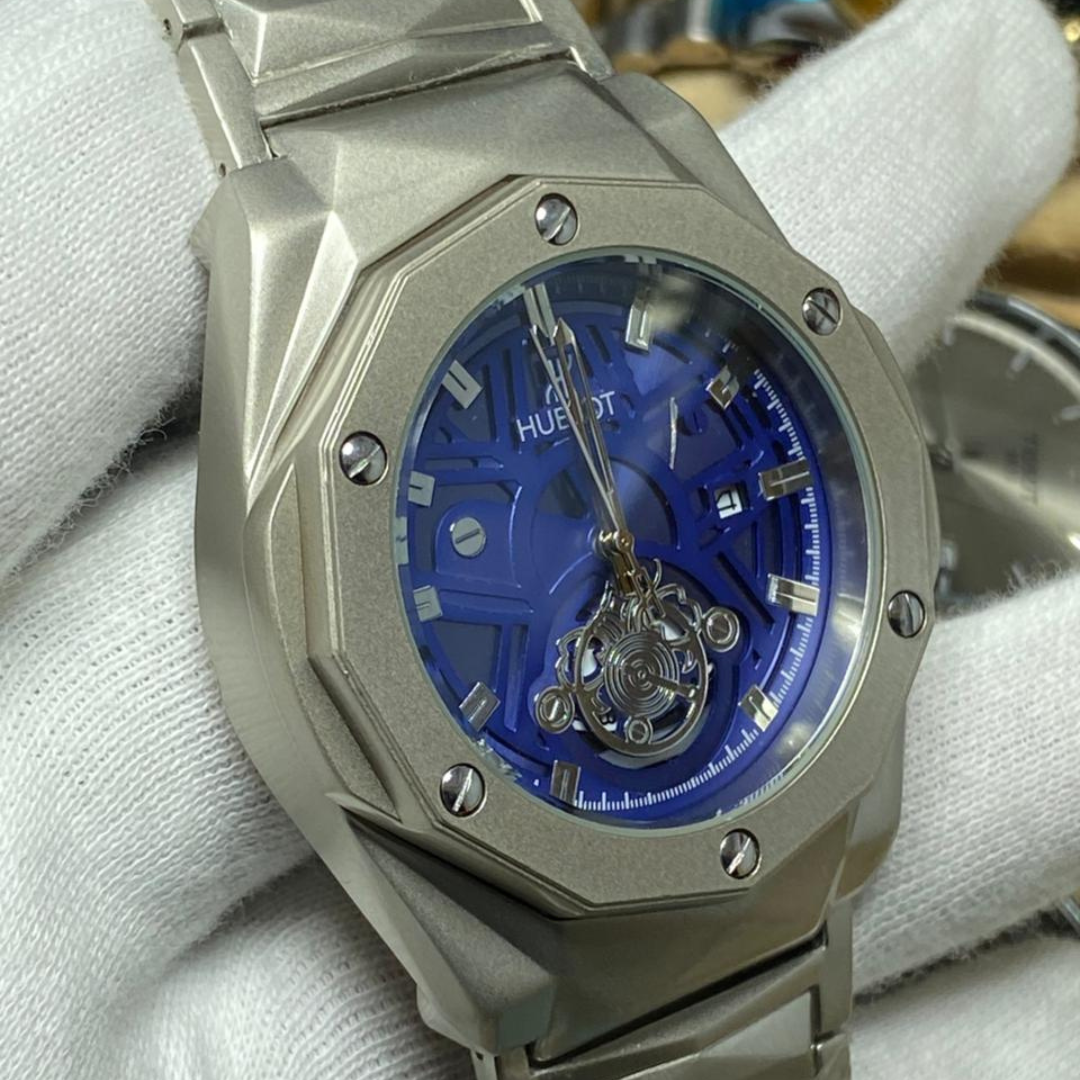 Luxury Fusion Style Watch for Men – Premium Designer Inspired Stainless Steel Timepiece