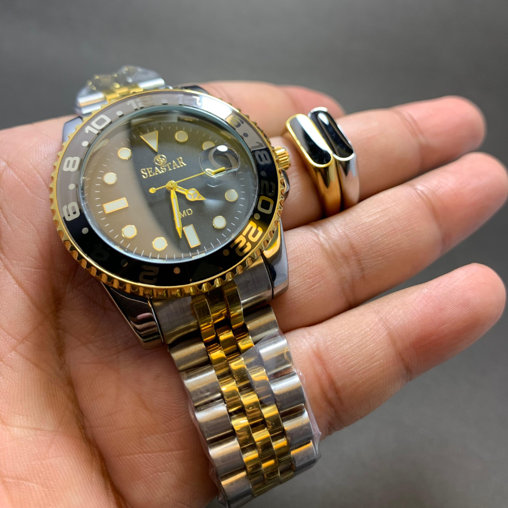 Premium Style Moving Dial Watch for Men – Glow in Dark Luxury Watch Pakistan