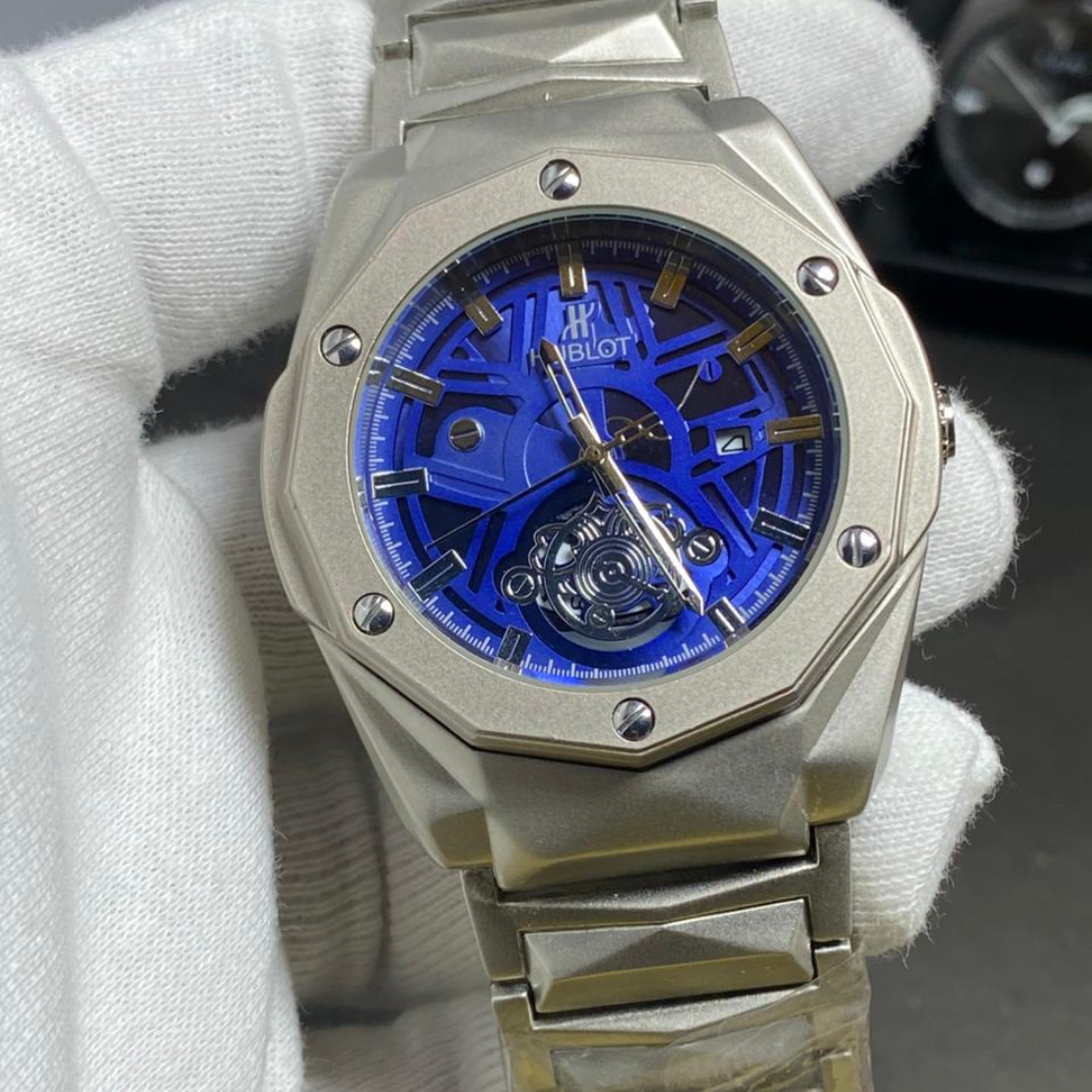 Luxury Fusion Style Watch for Men – Premium Designer Inspired Stainless Steel Timepiece