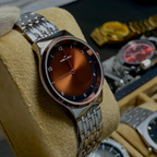 Elegant Stainless Steel Women's Watch – Luxury Fashion Wrist Watch for Ladies | Grab & Wear