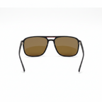 S Sport Square Aviator Sunglasses – Brown Polarized Lens | Men's Eyewear