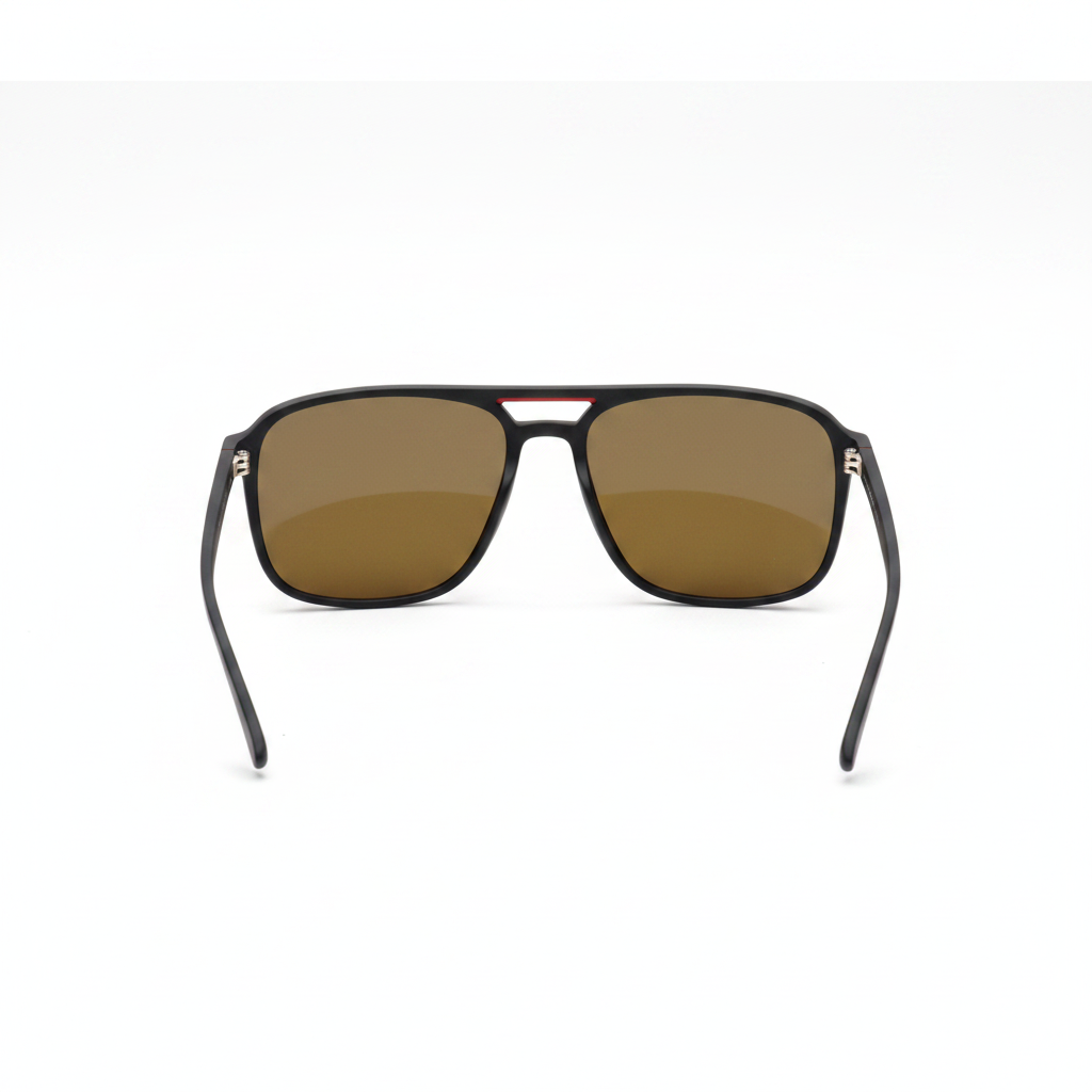 S Sport Square Aviator Sunglasses – Brown Polarized Lens | Men's Eyewear