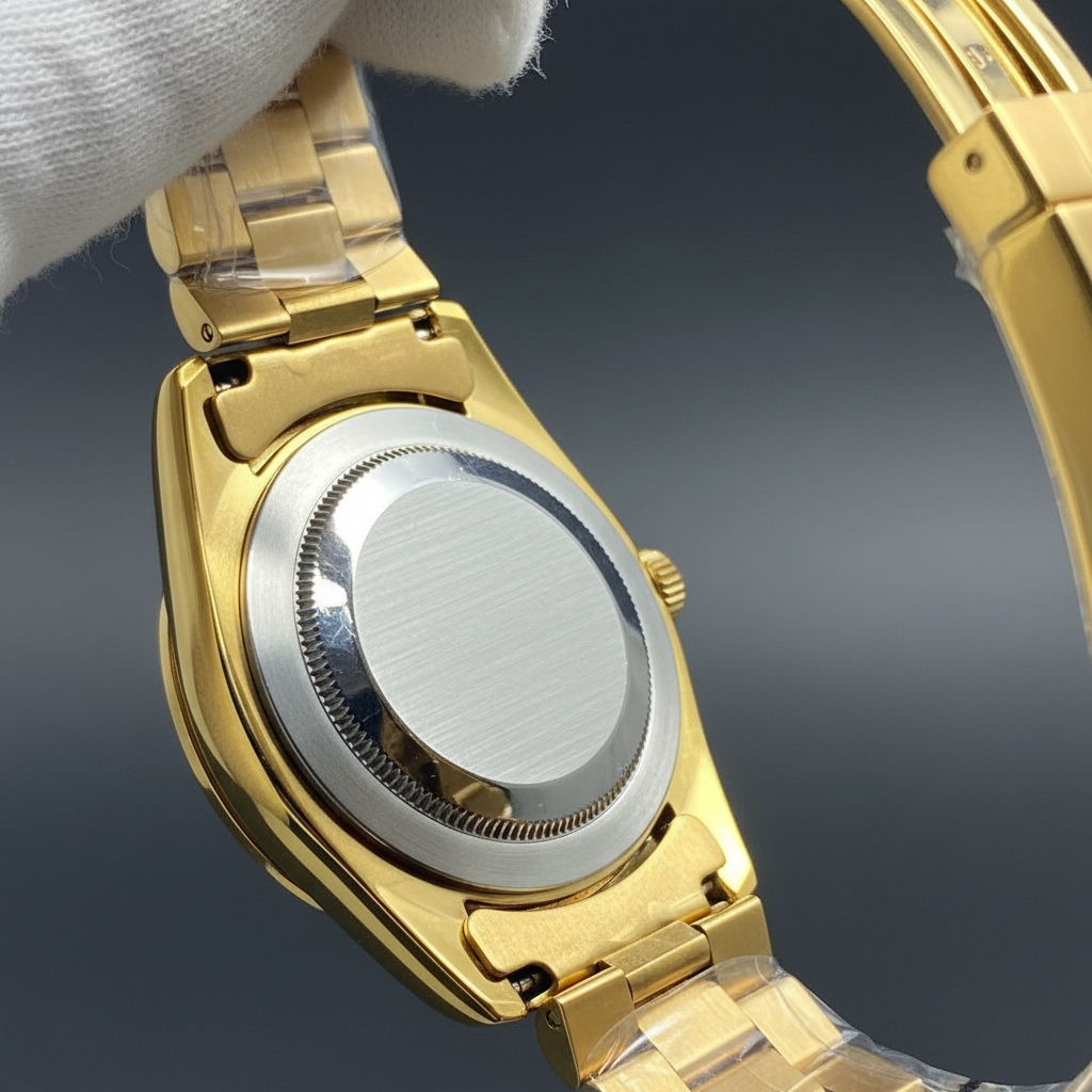10 Stone First Copy Watch for Men – Luxury Diamond Style Design