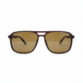 S Sport Square Aviator Sunglasses – Brown Polarized Lens | Men's Eyewear