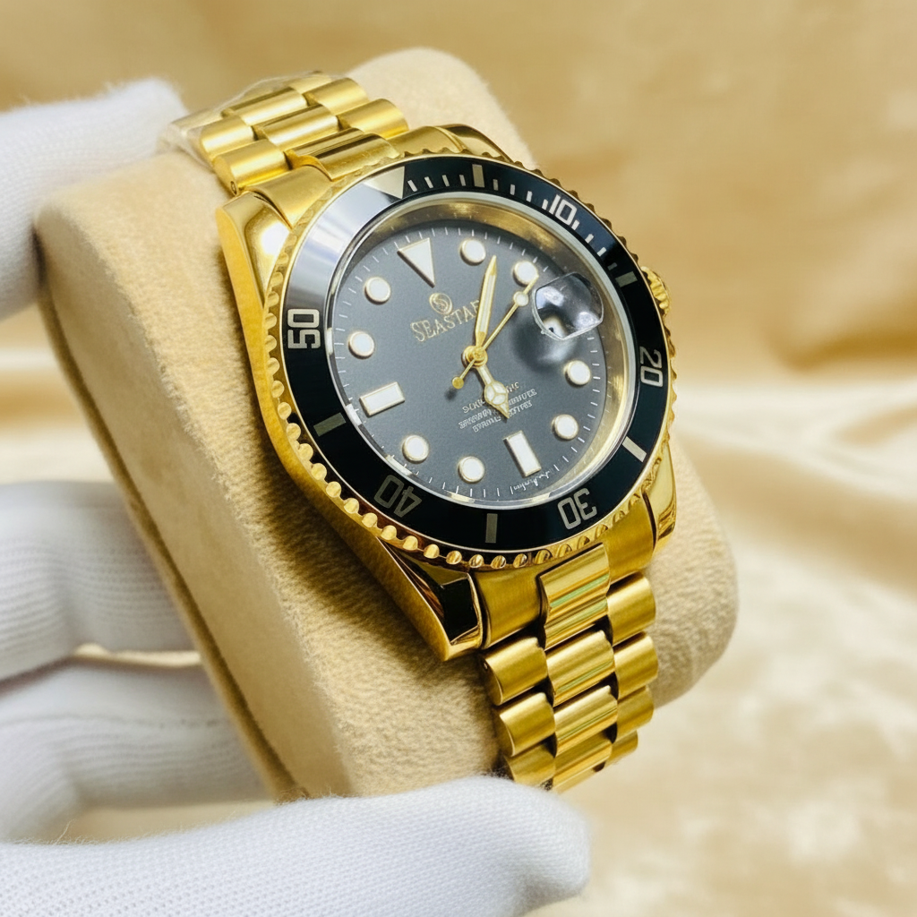 Premium Style Moving Dial Watch for Men – Glow in Dark Luxury Watch Pakistan