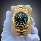 10 Stone First Copy Watch for Men – Luxury Diamond Style Design